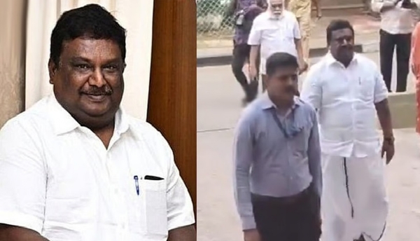 மோசடி புகார் - மத்திய குற்றப்பிரிவு விசாரணைக்கு முன்னாள் அமைச்சர் சிவசங்கர் ஆஜர் மோசடி புகார் - மத்திய குற்றப்பிரிவு விசாரணைக்கு முன்னாள் அமைச்சர் சிவசங்கர் ஆஜர்