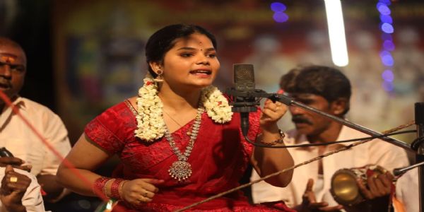 'வேட்ட சாமி' திரைப்படத்தின் மூலம் சினிமாவில் பாடகியாக அறிமுகமாகும் வில்லுப்பாட்டு மாதவி