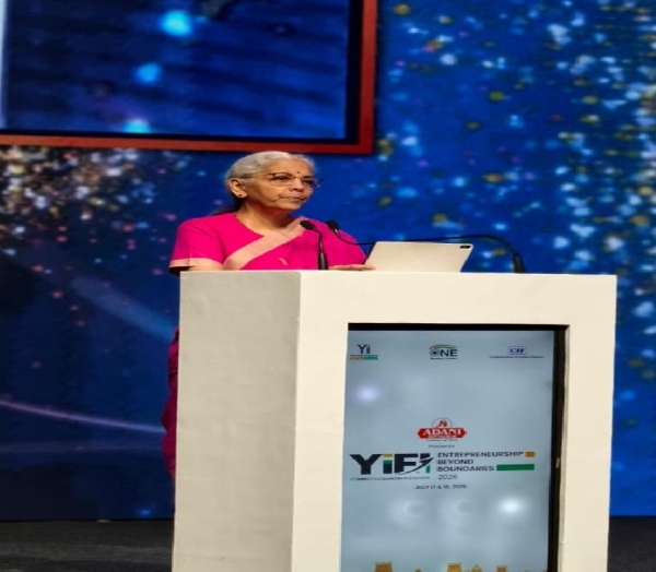 இந்தியா உலக அரங்கில் தவிர்க்க முடியாத ஒரு சக்தியாக நிமிர்ந்து நிற்கிறது - மத்திய நிதியமைச்சர் நிர்மலா சீதாராமன் இந்தியா உலக அரங்கில் தவிர்க்க முடியாத ஒரு சக்தியாக நிமிர்ந்து நிற்கிறது - மத்திய நிதியமைச்சர் நிர்மலா சீதாராமன்