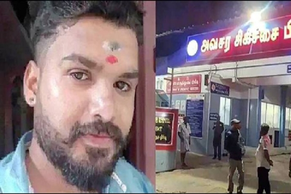 விசாரணைக் கைதி சபரி வர்மன் படுகொலை வழக்கு - கைதான 8 பேர் பாளையங்கோட்டை சிறைக்கு அதிரடி மாற்றம் விசாரணைக் கைதி சபரி வர்மன் படுகொலை வழக்கு - கைதான 8 பேர் பாளையங்கோட்டை சிறைக்கு அதிரடி மாற்றம்