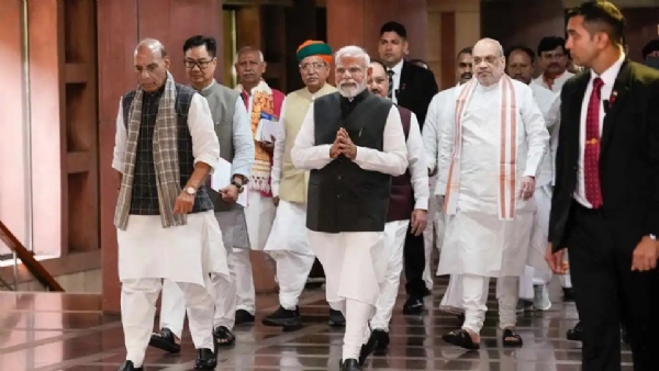 Consultative meeting of NDA MPs