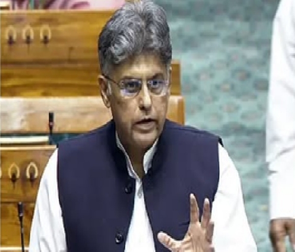 MP Manish Tiwari moved an adjournment