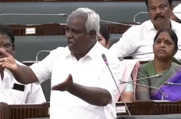தமிழ்த்தாய் வாழ்த்து மூன்றாவதாகப் பாடப்பட்டது அதிர்ச்சி அளிக்கிறது - எம்.எல்.ஏ. மாரிமுத்து