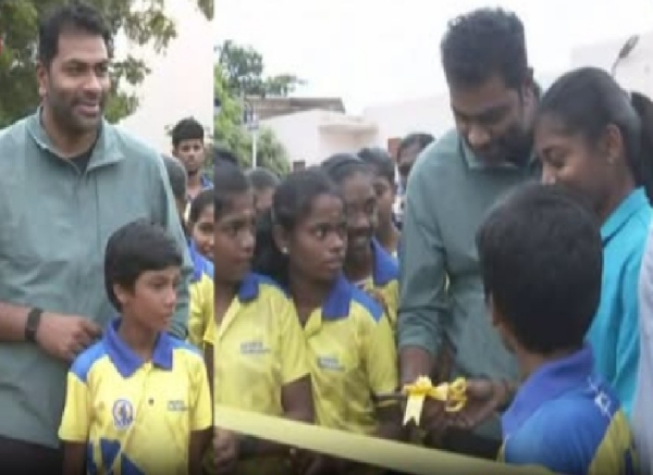 ரூ.8 கோடி மதிப்பில் புதுப்பிக்கப்பட்ட செயற்கை இழை தடகள ஓடுதளம் - அமைச்சர் ஆதவ் அர்ஜுனா திறந்து வைத்தார்