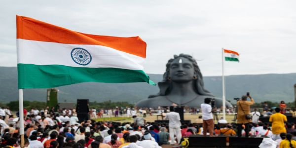ஈஷாவில் 80-வது சுதந்திர தின விழா கொண்டாட்டம்!