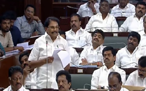 Former Minister K.K.S.S.R. Ramachandran.