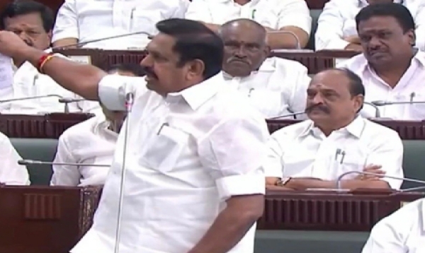 Edappadi Palaniswami urges action in the Assembly Edappadi Palaniswami urges action in the Assembly