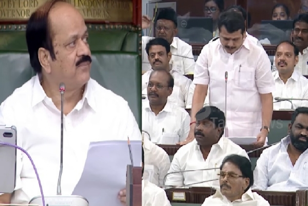 மின் கட்டண உயர்வு மற்றும் கணக்கீட்டு முறையில் குழப்பம் - சட்டப்பேரவையில் செந்தில் பாலாஜி கவன ஈர்ப்பு தீர்மானம் மின் கட்டண உயர்வு மற்றும் கணக்கீட்டு முறையில் குழப்பம் - சட்டப்பேரவையில் செந்தில் பாலாஜி கவன ஈர்ப்பு தீர்மானம்