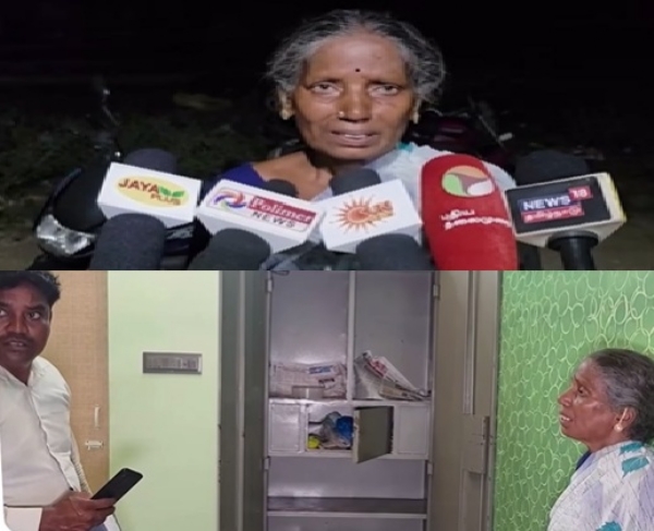 திருவண்ணாமலையில் சினிமா காஸ்ட்யூம் டிசைனர் வீட்டில் கொள்ளை - 14 சவரன் நகை  திருட்டு