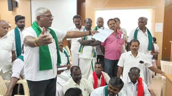 விவசாயிகள் தர்ணா விவசாயிகள் தர்ணா