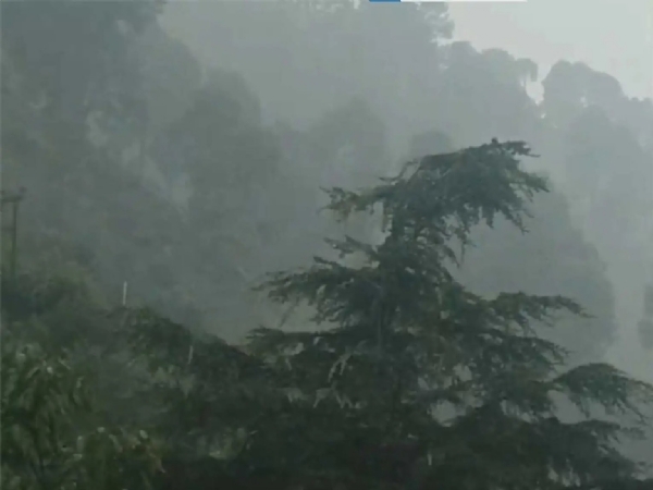 Heavy rain in Ramban Heavy rain in Ramban