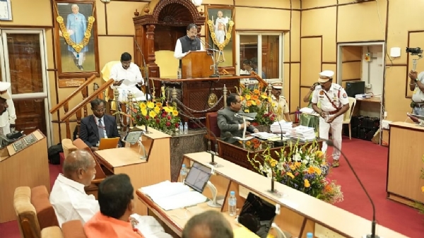 Budget session of Puducherry Legislative Assembly begins