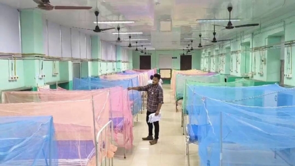 Dengue special wards ready at Madurai Government Hospital. Dengue special wards ready at Madurai Government Hospital.