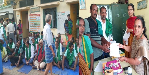 கோவை சிங்காநல்லூர் உழவர் சந்தையை சூழ்ந்துள்ள ஆக்கிரமிப்பு கடைகள் - விவசாயிகள் திடீர் போராட்டம்