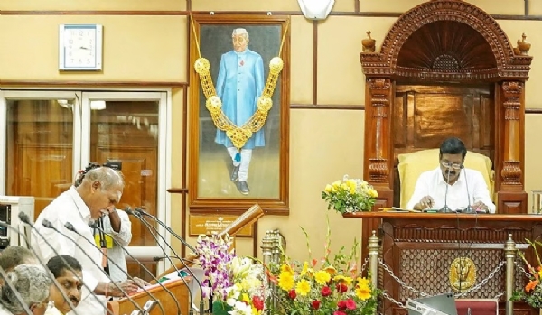 Puducherry Legislative Assembly pays tribute Puducherry Legislative Assembly pays tribute