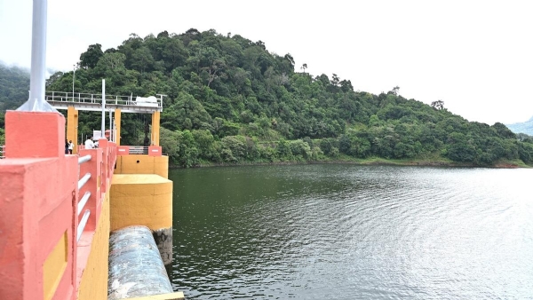 Water level in Siruvani Dam Water level in Siruvani Dam
