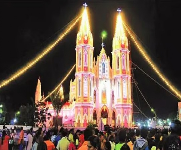 Flag-hoisting for the annual grand festival