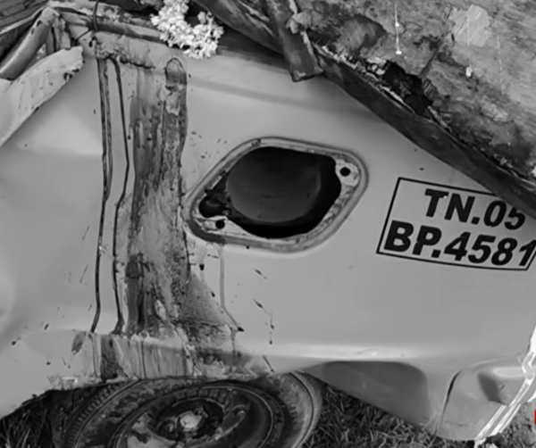 auto-rickshaw collided with a lorry near Tiruvallur. auto-rickshaw collided with a lorry near Tiruvallur.