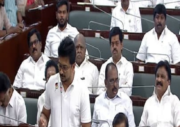 Udhayanidhi Stalin moves a call-attention motion in the Assembly Udhayanidhi Stalin moves a call-attention motion in the Assembly