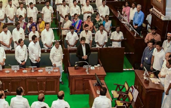 Condolence resolution in the Legislative Assembly Condolence resolution in the Legislative Assembly