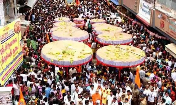 சென்னையிலிருந்து திருமலைக்கு புறப்பட்டது புனித திருக்குடை ஊர்வலம்