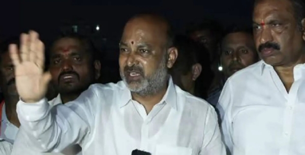 BJP announces ‘Punitive March’ against land encroachments by BRS leaders.