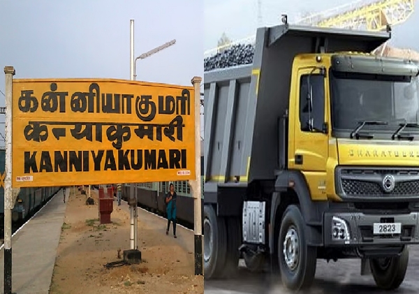 Two-day ban on heavy vehicles in Kanyakumari.