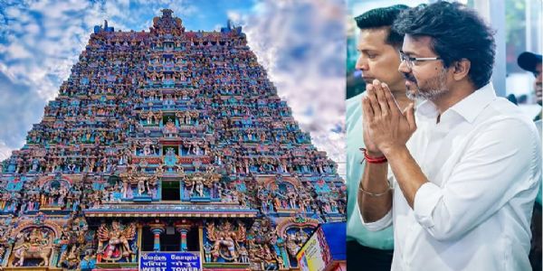 மதுரை வரும் முதல்வர் விஜய் - மீனாட்சி அம்மன் கோயிலில் சாமி தரிசனம்