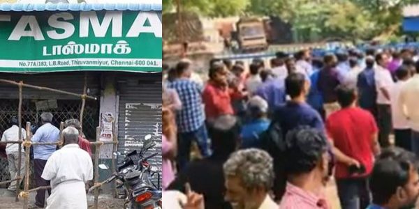 2 மாதத்திற்குள் மூடுவதாக உறுதியளித்தும் டாஸ்மாக் கடை மூடப்படவில்லை,பொதுமக்கள் முற்றுகை – போலீசாருடன் தள்ளு முள்ளு
