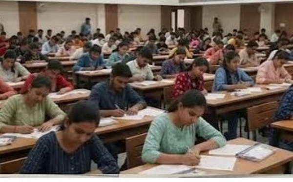 TAT HS main exam begins in two shifts across the state